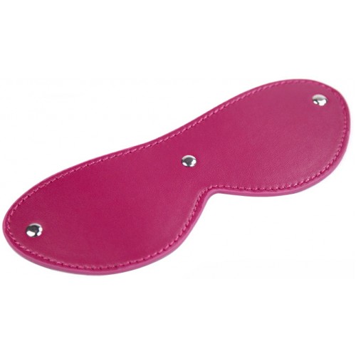 БДСМ маска малинового цвета