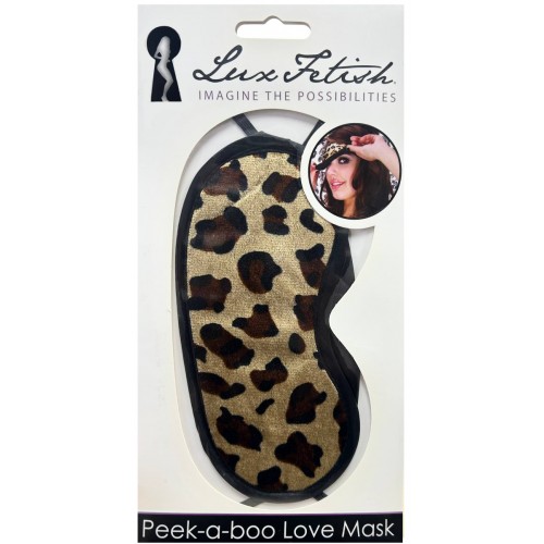 Маска леопардовая на глаза Peek-a-Boo Love Mask