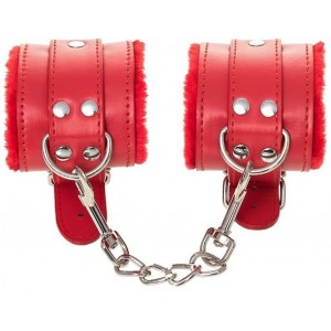 БДСМ набор из 7 предметов красный (иной угол)