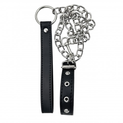 Поводок на пенис, черный