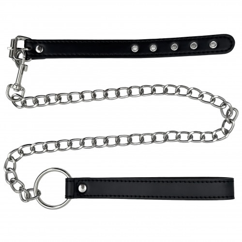 Поводок на пенис, черный