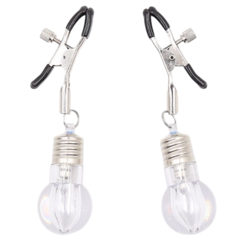 Зажимы для сосков светящиеся лампочки