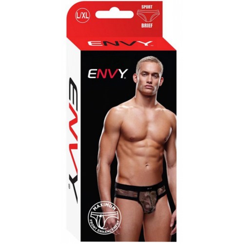 Мужские трусы-брифы Envy милитари L/XL