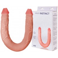 Двусторонний фаллоимитатор Wild Instinct