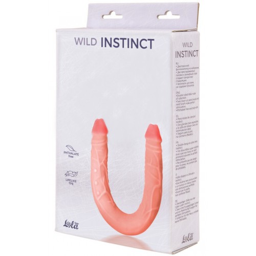 Двусторонний фаллоимитатор Wild Instinct