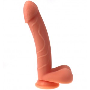 Фаллос телесный из медицинского силикона (иной угол)