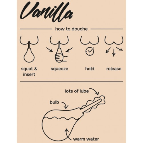 Анальный душ-клизма Vanilla Anal Douche L