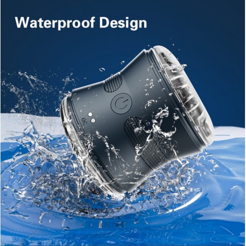 Сквозной мини-мастурбатор с вибрацией Funny Me Secwell