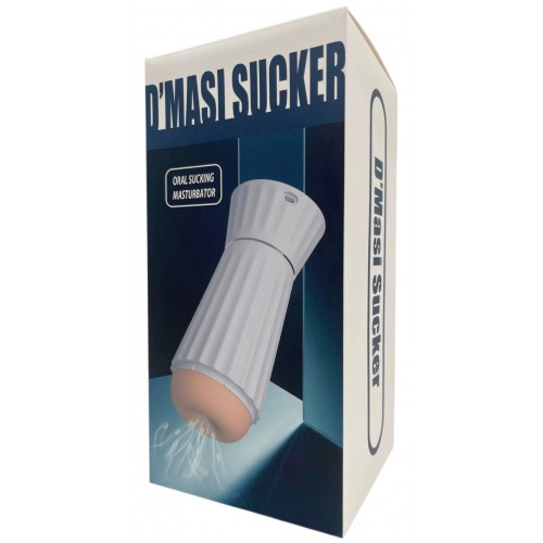 Автоматический мастурбатор в колбе с эффектом всасывания Dmasi Sucker Secwell