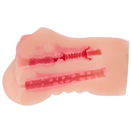 Реалистичный мастурбатор вагина и попка Satisfaction Honey Bunny