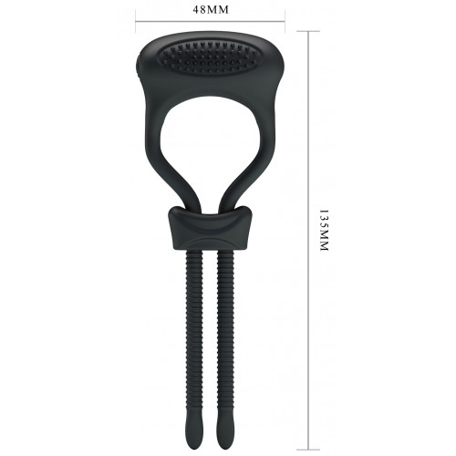 Утяжка (лассо) на пенис с вибрацией Curitis