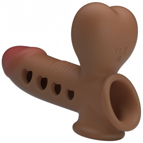 Насадка на пенис и мошонку с функцией расширения Airbag Penis Sleeve Tyronn