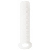 Фаллоудлинитель с кольцом Homme Long White + 3 см 