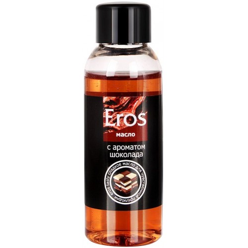 Массажное масло с ароматом шоколада Eros Exotic 50 мл
