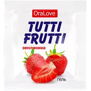 Гель TUTTI-FRUTTI ЗЕМЛЯНИКА 4 г.