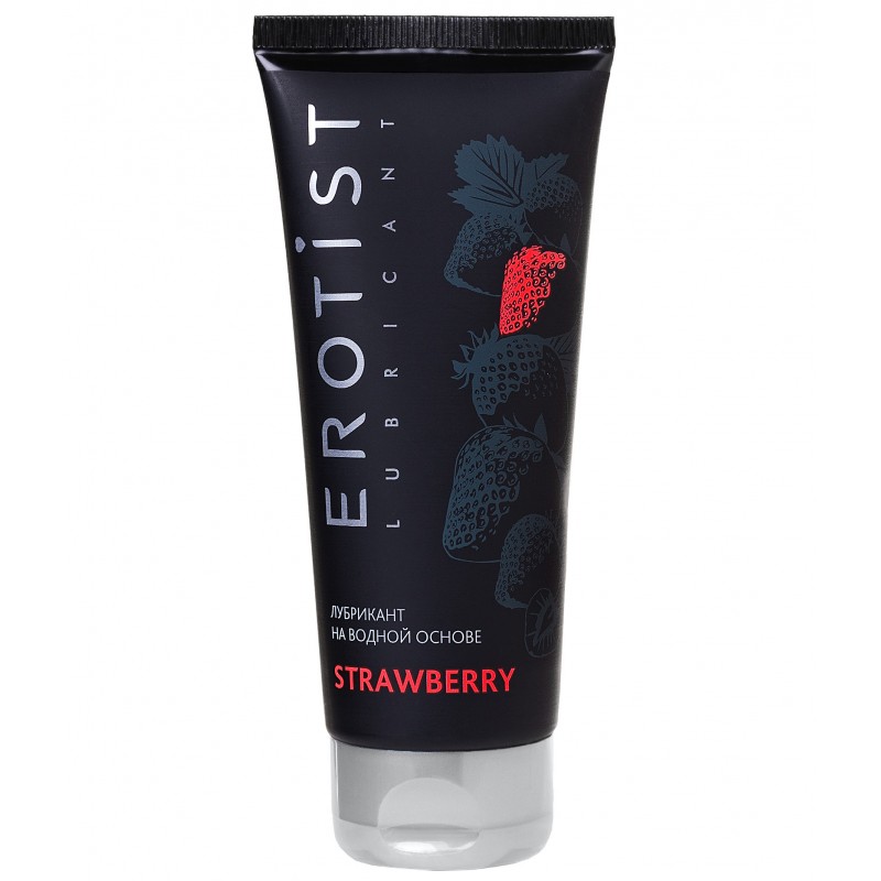 Лубрикант Erotist на водной основе STRAWBERRY, 100 мл