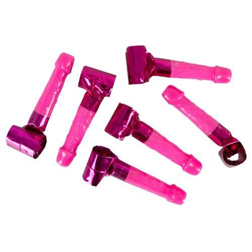 Свистульки Willy Blowout Whistles 6 шт