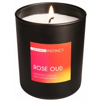 Ароматическая свеча Natural Instinct Роза и Уд 180 гр