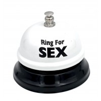 Звонок настольный Ring For Sex, красный