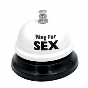 Звонок настольный Ring For Sex, красный