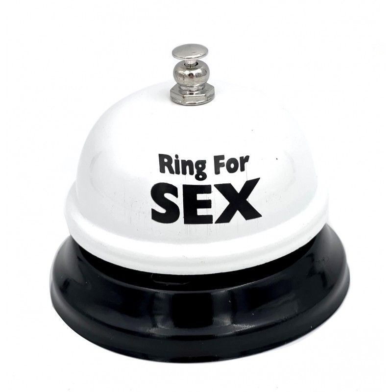 Звонок настольный Ring For Sex, красный