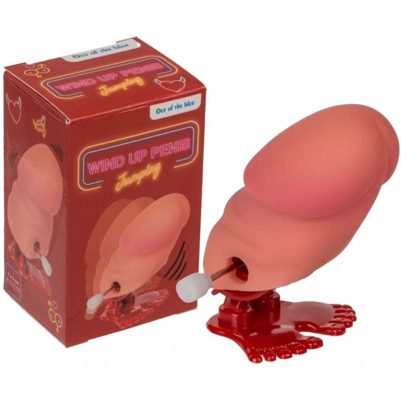 Сувенирный прыгающий пенис Wind-Up Jumping Willy