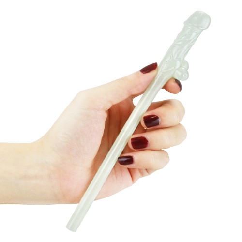 Трубочки для коктейлей Glow in the Dark Willy Straws