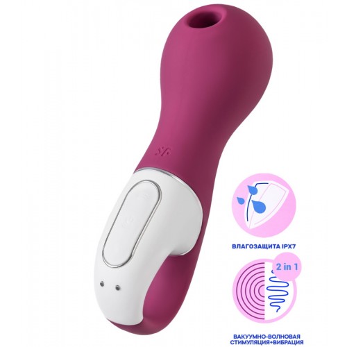 Вакуумно-волновой стимулятор клитора с вибрацией Satisfyer Lucky Libra