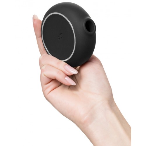 Вакуумно-волновой стимулятор с вибрацией Satisfyer Pro To Go 3 черный