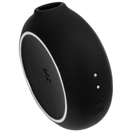 Вакуумно-волновой стимулятор с вибрацией Satisfyer Pro To Go 3 черный