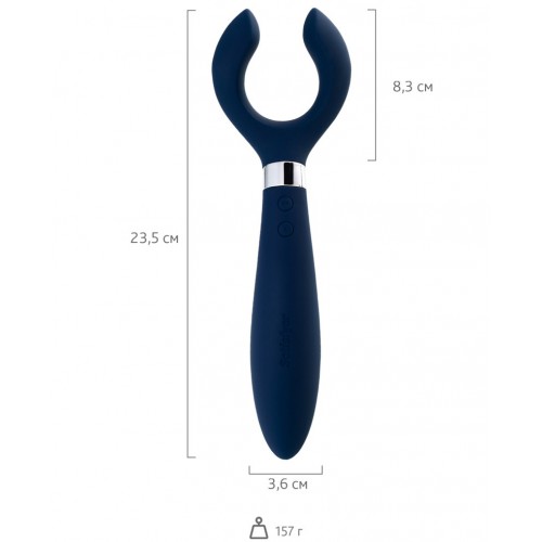 Многофункциональный вибратор Satisfyer Endless Fun синий