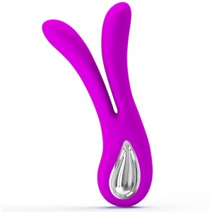 Многофункциональный сплит-вибромассажер Ulysses для пар (иной угол)