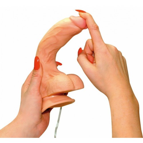 Вибратор реалистик на присоске Hey Chica