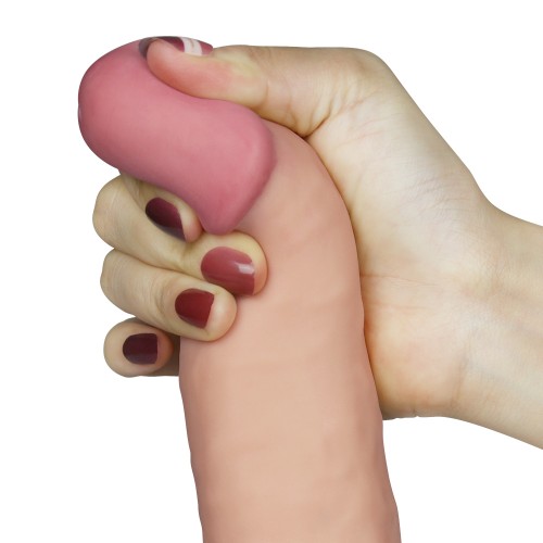 Реалистичный вибратор на присоске The Ultra Soft Dude 22,5 см
