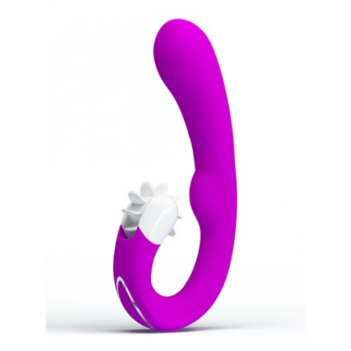 Перезаряжаемый вибратор Magic tongue