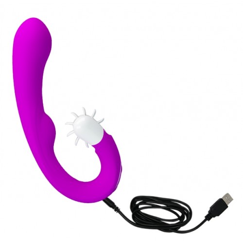 Перезаряжаемый вибратор Magic tongue