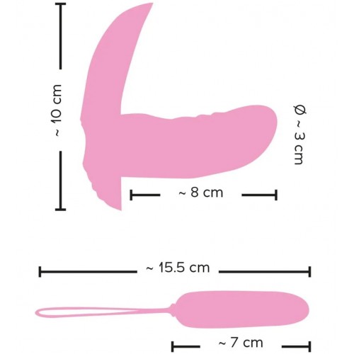 Вибратор Muschel Pink