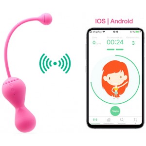 Тренажер Кегеля Magic Kegel Master версия 2.0, розовый (иной угол)