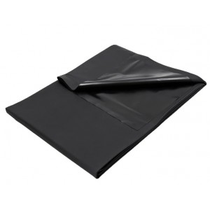 Простынь виниловая черная (иной угол)