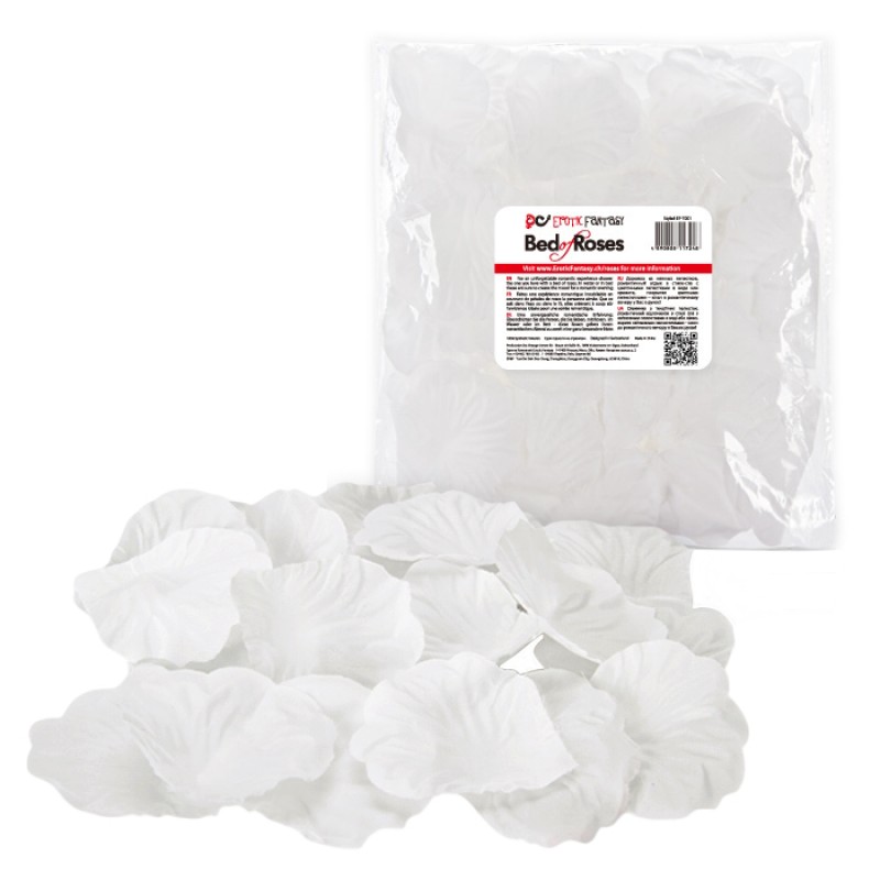 Белые лепестки роз Bed Of Roses