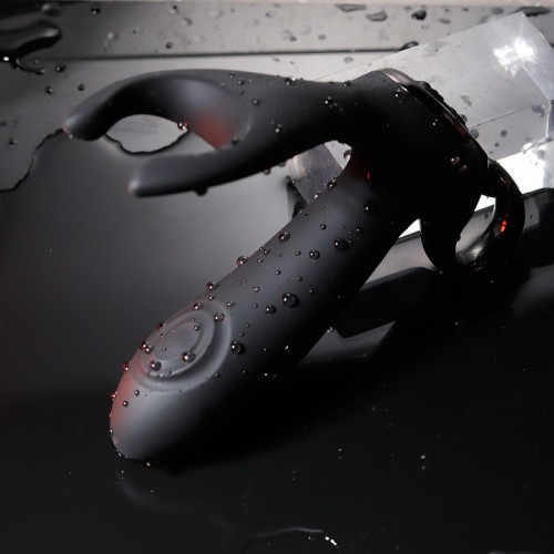 Вибромассажер простаты с двусторонней пульсацией со стимулятором пениса и пультом ДУ Bump Orgasm Secwell