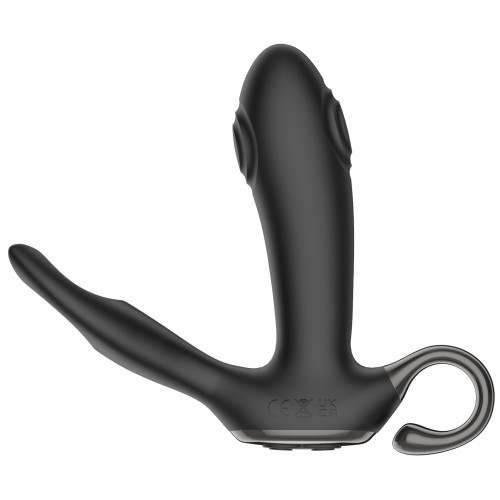 Вибромассажер простаты с двусторонней пульсацией со стимулятором пениса и пультом ДУ Bump Orgasm Secwell