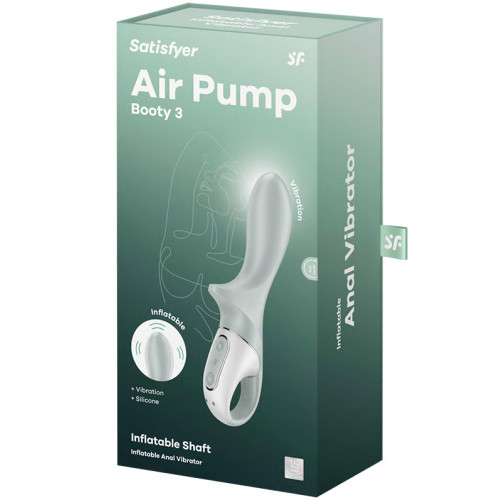 Расширяющийся анальный вибратор Satisfyer Air Pump Booty 3