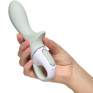 Расширяющийся анальный вибратор Satisfyer Air Pump Booty 3 (иной угол)