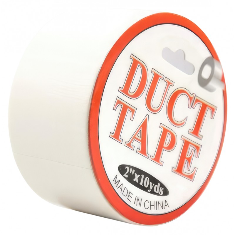 Бандажная лента Duct Tape белая