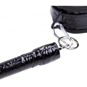 Черный БДСМ набор из 4 игрушек  (иной угол)