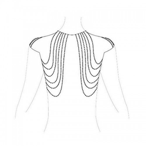 Бикини-цепочка Bijoux Magnifique Chain Shoulders Back Jewelry Silver серебристая