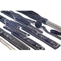 Кожаный БДСМ набор из 5 предметов