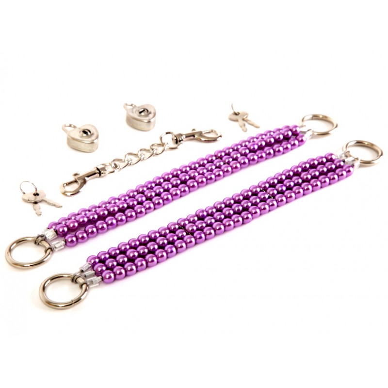 Поножи из фиолетового жемчуга