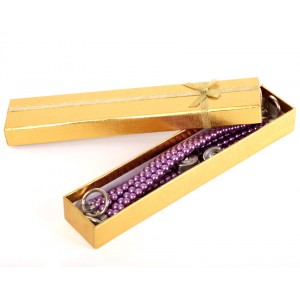 Поножи из фиолетового жемчуга (иной угол)